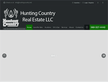 Tablet Screenshot of huntingcountry.net